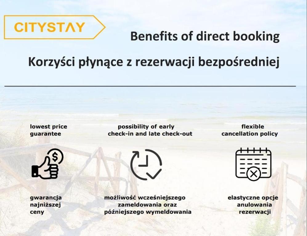 Citystay Centrum Gdansk Apartment Eksteriør bilde